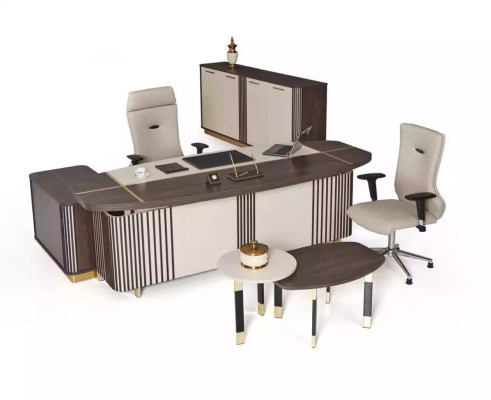 Ovāls rakstāmgalds 250x165 luksusa rakstāmgaldi stūra rakstāmgaldi biroja mēbeles