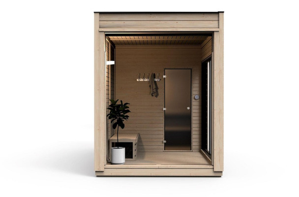 Sauna koka saunas žāvētava Woodpro dārza koka pirtiņš āra saunas mājiņa