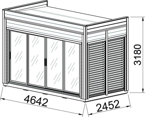 Sauna koka saunas žāvētava Woodpro dārza koka pirtiņš āra saunas mājiņa