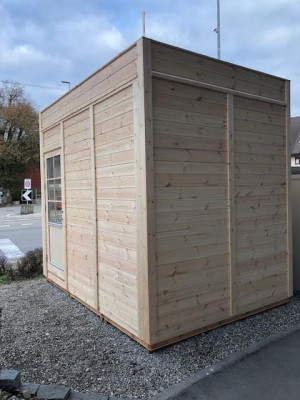Sauna koka Woodpro dārza koka pirts āra pirtis sausa pirts 345x245x318