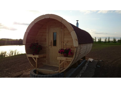 Sauna Saunakrāsns āra dārza sauna 590 x 2,27 m diam Saunakrāsns montāžas komplekts