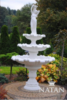 Ziedošais avots Springbrunnen skulptūra dārza fontāna ezers Jauns 252 cm