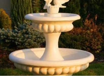Zierbruņe Zļaudzēt Šķūnis 138cm dārza fontāns Dekors Dārzs Fontaine Teich Neu