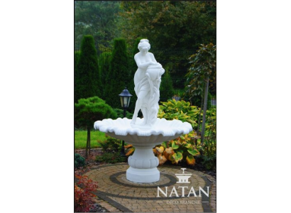 Ziedošais dīķis, strūklaka, dīķis, dārza dekore, fontāns, ezers G. CHARLOTTE