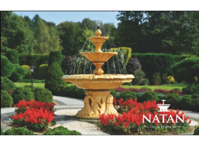 Ziedlapu strūklakas skulptūra dārzā fontāns ITĀLIJA jaunais