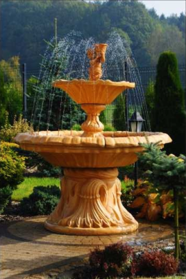 Akmens dārza baseins dārza dīķis dārza baseins 190 cm akmens baseins dārza baseins Fontaine Jauni