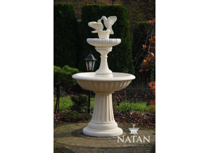 Zierbrunnen Springbrunnen Skulptur 171cm Brunnen Deko Garten Fontaine Teich Neu : Ziedu rotamo ūdens strūklaka skulptūra 171 cm strūklakas dekors dārzam Fontāne Teikums Jauns.