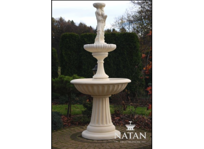Zierbrunnen Springbrunnen 197cm Skulptur Brunnen Deko Garten Fontaine Teich Neu Rotuains Springbrunnen 197 cm Skulptūra Dārza dekors Dārza fontāns Jauns