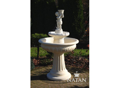Springbrunnen Varde Bruņuraksis Baseins Akmeņu baseins Dārza baseins Fontāns 154 cm