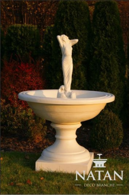 Skaists ūdens strūklaka deko terasei dārza bāka fonts zierbrunnen Jauns.