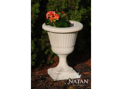 Ziedu grozs Ziedu vāze Trauks Dārzs Terasa Dekorācija Statuja Figūras Dālija