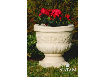 Puškorb Ziedi Vāze Trauks Dārzs Terase Dekorācijas Statuja Figūras Kaste