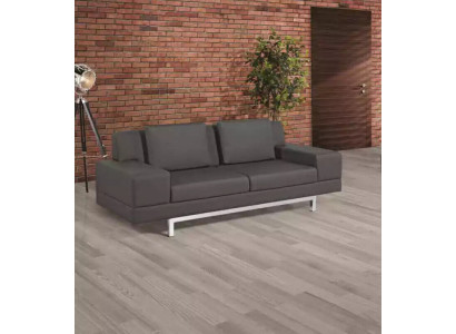 Pelekā sofa Modernē trisosēja darba telpas galds Polsterbank Tekstilmōbeles
