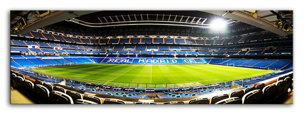 Reālā Madrida futbola stadions 16:9 ieraksts Attēls Attēli Gleznas G93512.