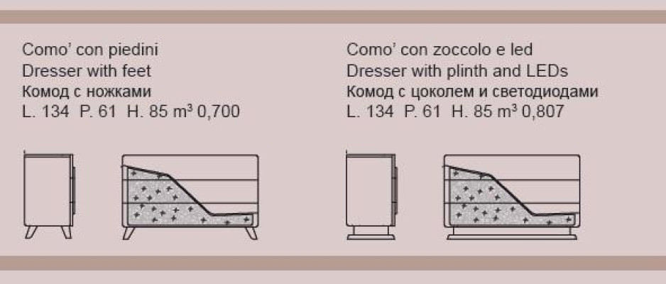 Moderns luksusa komplekts 2 gab. Komoda Spogulis Komodes koka konsole Skapji Mēbeles