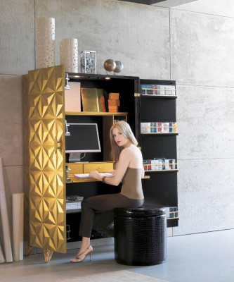 Hocker Tekstila Sēdeja Jauna Hocker Apļa kāja Brūķējs Sēdejbrūķējs Ottomane