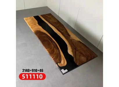epoksīda sveķi ēdamgalds īsts koks masīvie mēbeļu ūdenskrituma epoksīda galds Mēbeles Jaunas
