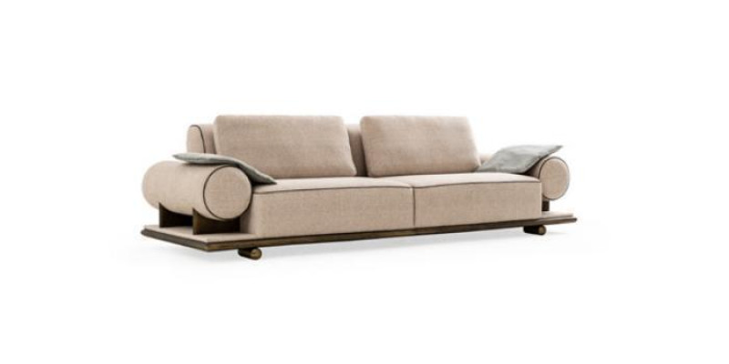 Tekstils Dīvāns Sofa Pamatne Dīvāns 3-vietīgs Dīvāns Moderns Divvietīgs Jauni