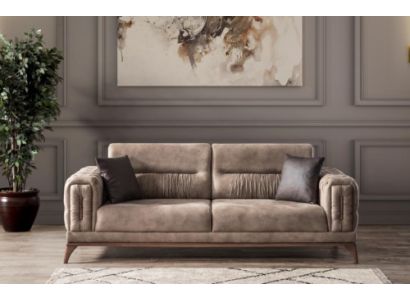 Pilnmēness griestu trimvietīgs luksusa Chesterfield diendurvis 3-vietī ģimenes istādē industriālo apdari