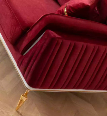 Sofas komplekts 331 Iestatīt dzīvojamā sekrētiņā Mēbeļu komplekts Modernas dizains 3 gab. jauns