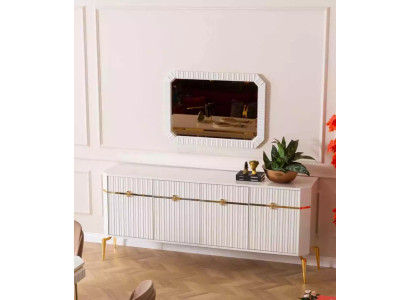 Sideboard Spiegel Dizaina Mēbeles Konsole Koksnes dzīvojamā istaba Dizainers
