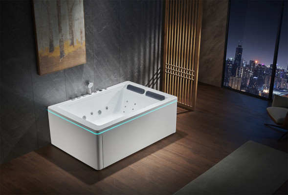 Mākoņu stūra vannas istaba vanna SPA māja 2 personām vanna whirlpool vanna.
