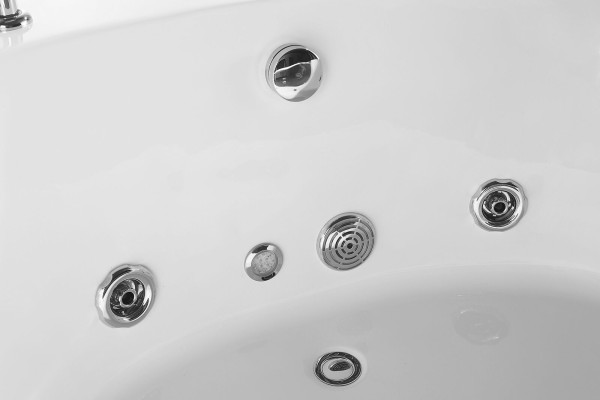 Stūres vanna Stūres vanna Hidromasāžas Atpūtas vanna Spa Iekštelpu vanna