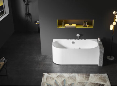 Acryl Whirlwanne Indoor Whirlpool Badewanne Home Spa Weiß Akrila Masāžas Vanna Iekštelpu Masāžas pirtis Zemākā Dzīvesvieta Spa Balta