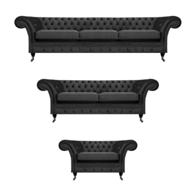Sofas dīvāns Couchen dzīvojamā istaba krēsls Chesterfield mēbeles 3+2+1