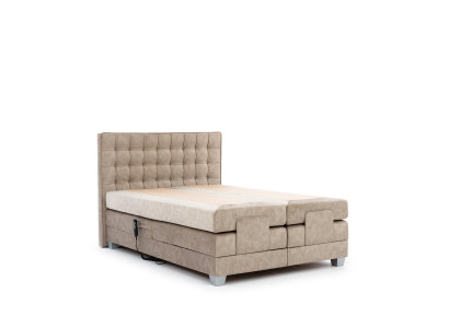 Luksusa guļamistaba gulta 160x200cm gultas kaste tekstila mēbeles jaunas