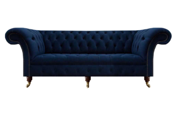 Dizainas Chesterfield dvivietis sofa, dzīvojamā istaba, jaunas mēbeles