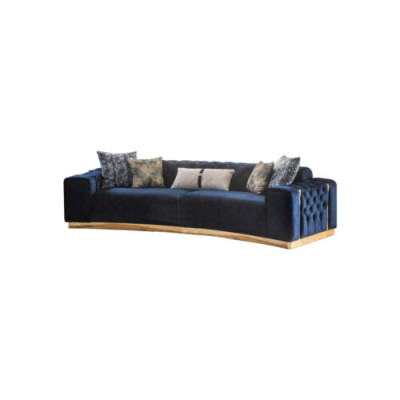 Luksusa 2x Chesterfield dīvāni Dārglietas Mēbeles dizainera apmetums 4 vietu sēdeklis