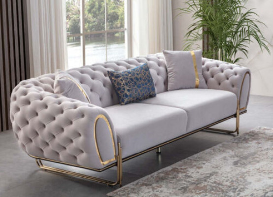 Luksusa 2x Chesterfield dīvāni dizaina mīksto dīvānu modernas mēbeles
