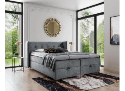 Boxspring gulta 160x200 cm Polstermöbel Luxus Bett Schlafzimmer Stil Modern