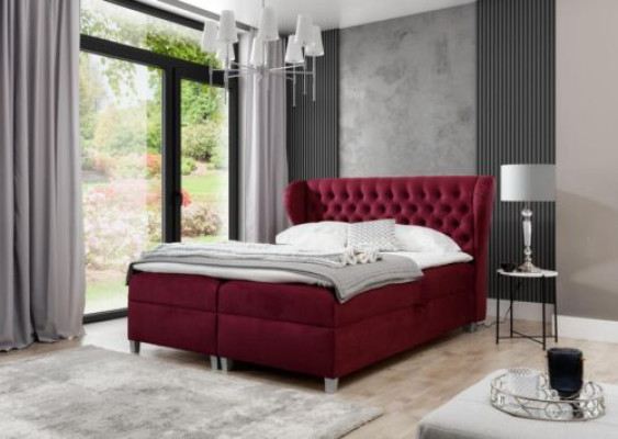 Luksusa atveldres gulta divguļamā gultā koka mēbeles auduma gulta moderns dizains