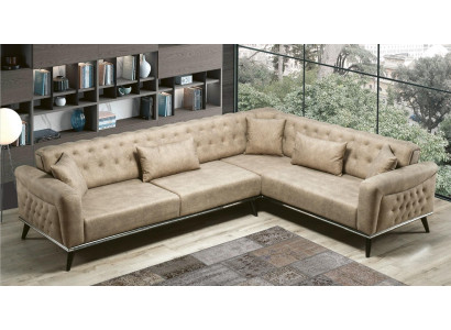 Dīvāna gultas Beis Wohnzimmer Set Design Modernas dīvāns Stūra dīvāns jauns