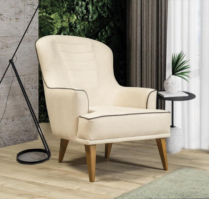Sofas komplekts smilškrāsā ar koka rāmi, 3+1 sēdvietu dīvāns galdi.