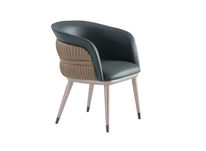 Stahl Grand Club Lounge Modernes Design Mebel Luxus Stühle Edelstahl Ledersessel Tērauds Grand Club Lounge Moderns dizains Mēbeles Luksusa krēsli Nerūsējošais tērauds Ādas krēsli