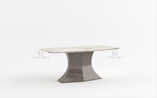 Ēdamgalds koka galds marmora galdi galds ēdamistaba dizains luksusa mēbeles 180x90cm
