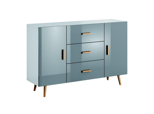 Komoda Brillo Komodas koka skapis Sideboard dzīvojamā istaba Augstais skapis ēdamistaba_sideboard.