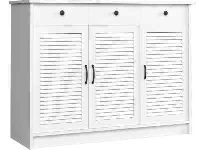Side borti Dzīvojamās istabas skapis Komoda Modernas koka komodas Sideboard komodas