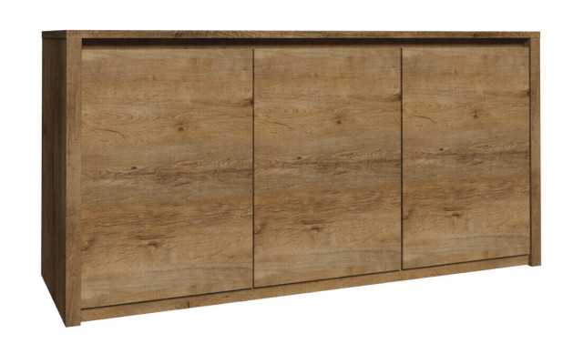 Moderns koka komodinējs skapītis Komodes dzīvojamās istabas skapis 130 cm XL zemais galds