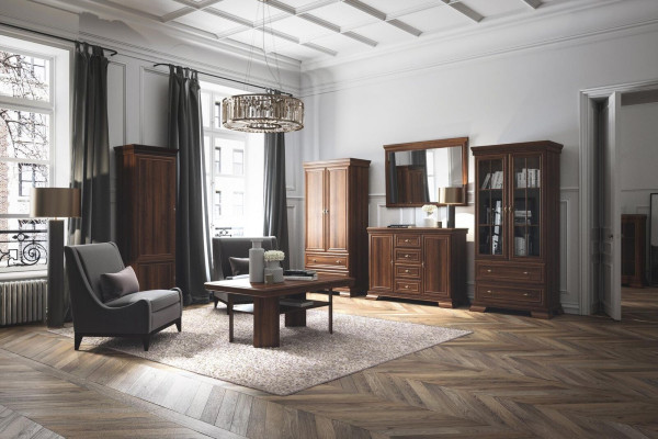 Klasiskais dizainera spogulis Sienas spogulis Taisnstūris Spogulis Dekoratīvs Modelis Kora.