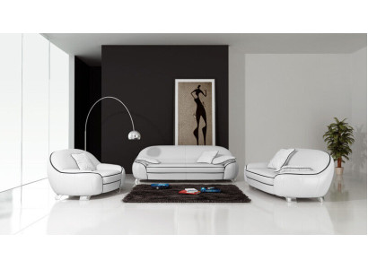Sofas komplekts 3+1+1 sēdvietu dīvāns Sēdeklis Dīvāns Paterijs Komplekts Moderni Dīvāni