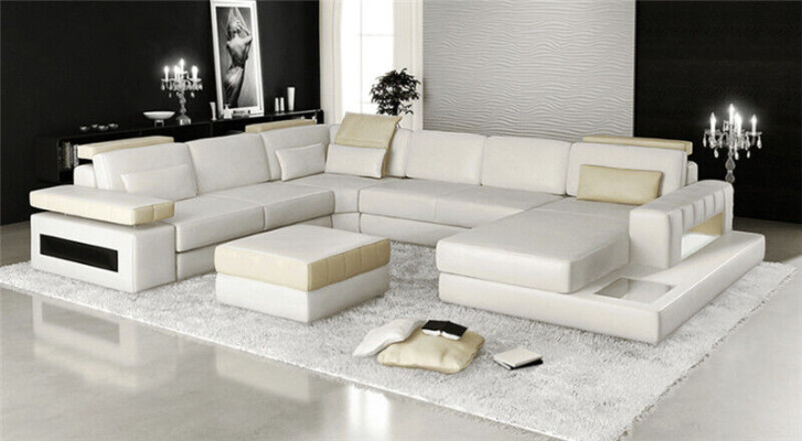 Stūra dīvāns Polster Garnitur mīkstās mēbeles Couchen jauns dīvāns Couch Wohnlandschaft
