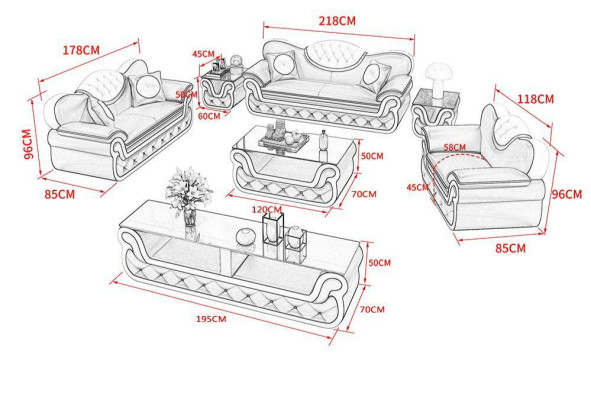 Mūsdienīgi dīvāni auduma dīvāngarnitūra 3+2+1 sēdvietu dīvāns dīvāns mēbeles apmatojuma komplekts jauns
