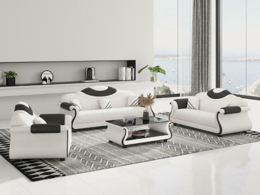 Sofasets 3+2+1 sēdvieta - 3 gabali. Dzīvojamā istabas sofa dīvāns mīkstajam sēdētavas komplekts.
