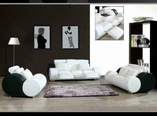 Sofa komplekts, ādas dīvāns, dīvāns, dīvāns, sēžamvieta, dīvāns, polsteris, dīvāns, 3 gab.