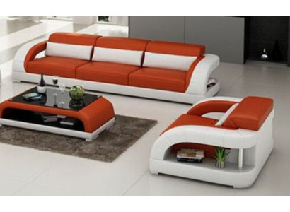 Sofas komplekts 3+2+1 vietu dīvāns Sēdeklis gulta Polster komplekts Moderni dīvāni