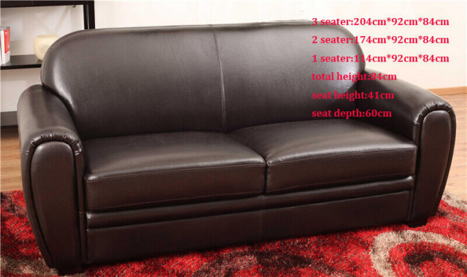 Sofas paliktnis dīvāniem dīvāniem polstermēbeles āda 311 sēdvietu komplekti grupas